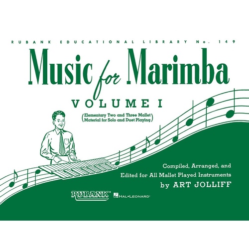 Music For Marimba Vol 1 (Softcover Book)