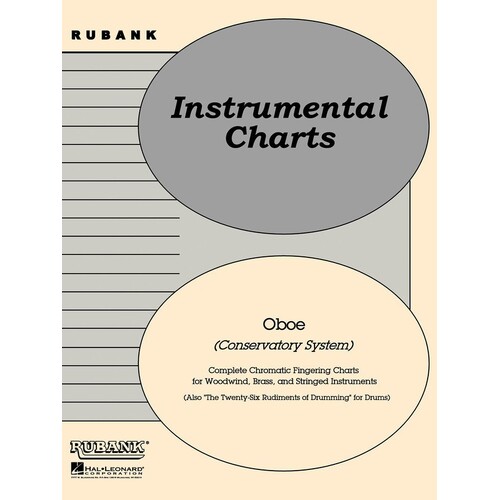 Instrumental Charts Conservatory System Oboe (Chart Only)