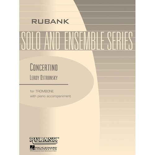 Concertino Trombone/Piano (Softcover Book)