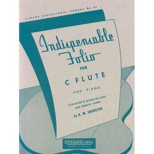Indispensable Folio Flute Piano (Softcover Book)