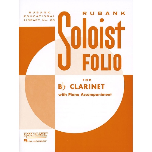 Soloist Folio Clarinet / Piano (Softcover Book)