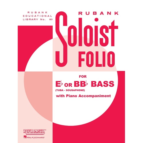 Soloist Folio Tuba/Piano (Softcover Book)