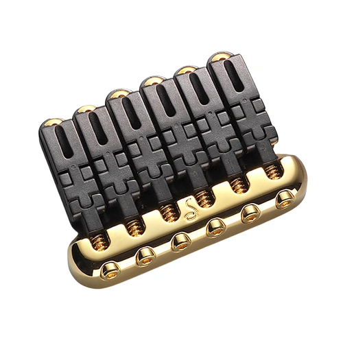 Schaller Hannes6 Electric Guitar Bridge - Gold - 12010500