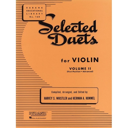 Selected Duets for Violin Volume 2 Advanced