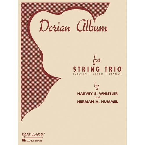 Dorian Album Str Trio Violin/Vc/Piano (Music Score/Parts)