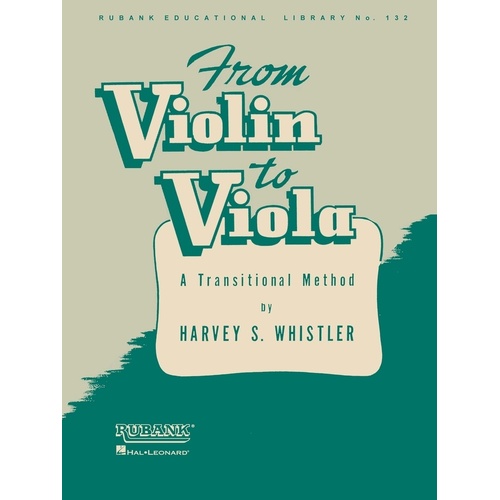 From Violin To Viola (Softcover Book)