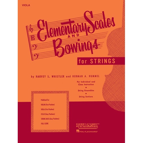 Elementary Scales And Bowing Violin (Part)