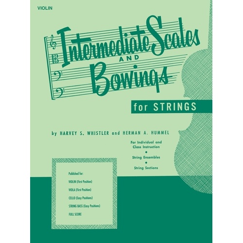 Intermediate Scales And Bowing Violin (Part)