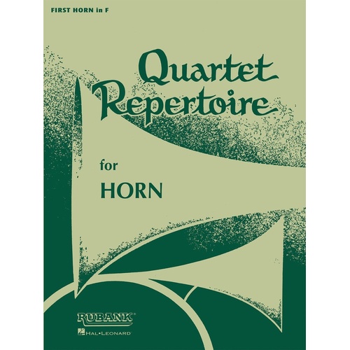 Quartet Repertoire 2nd Horn (Softcover Book)
