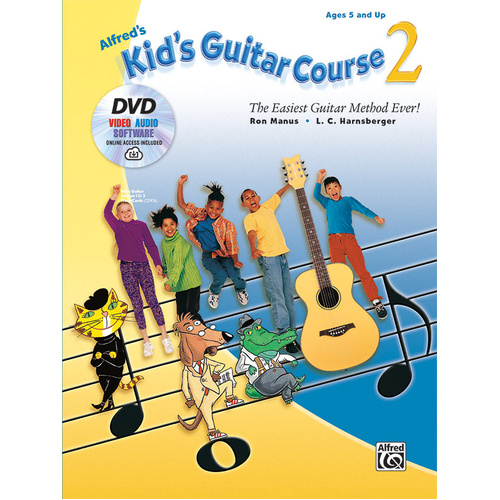 Alfred's Kid's Guitar Course 2 Book/DVD