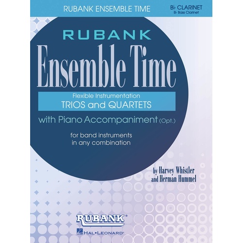 Ensemble Time 4 B Flat Cl Bass Cl (Music Score/Parts)