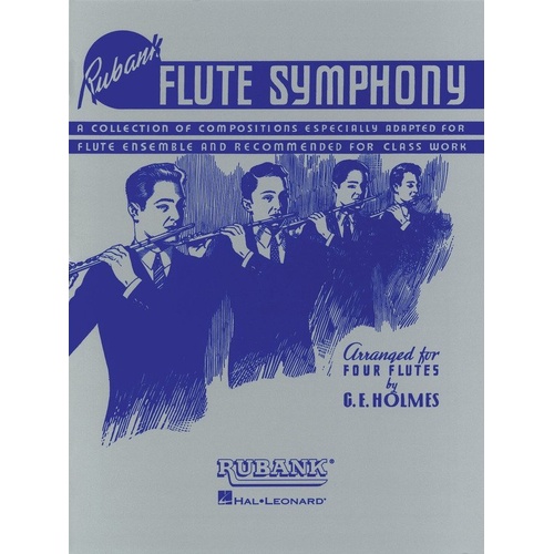 Flute Symphony for 4 Flutes - Rubank Publications, Flute Quartet, 24 Pages