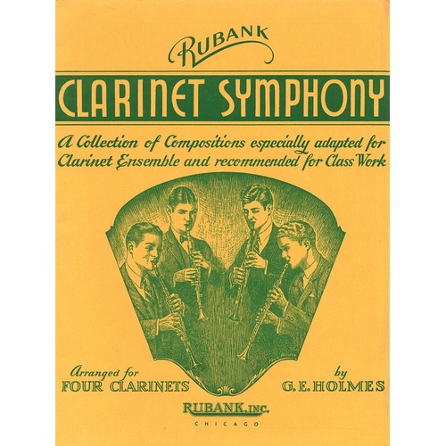 Clarinet Symphony (Music Score/Parts)