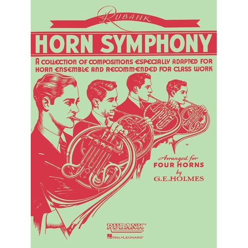 Horn Symphony For 4 Horns Horn Quartet Or Ensemb (Music Score/Parts)