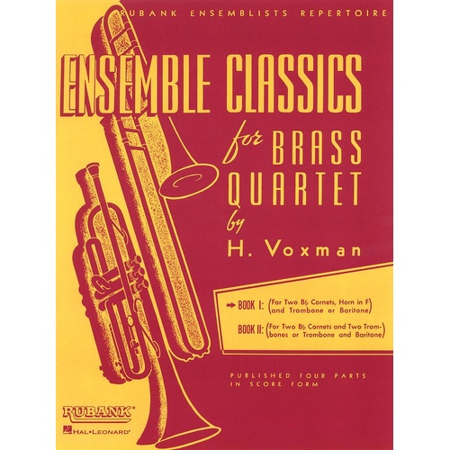 Ensemble Classics Brass Quartet Vol 1 (Music Score/Parts)