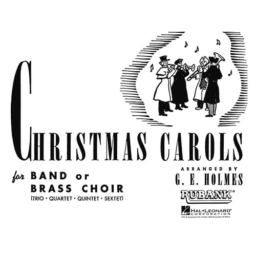 Christmas Carols For Band Alto Clarinet (Softcover Book)