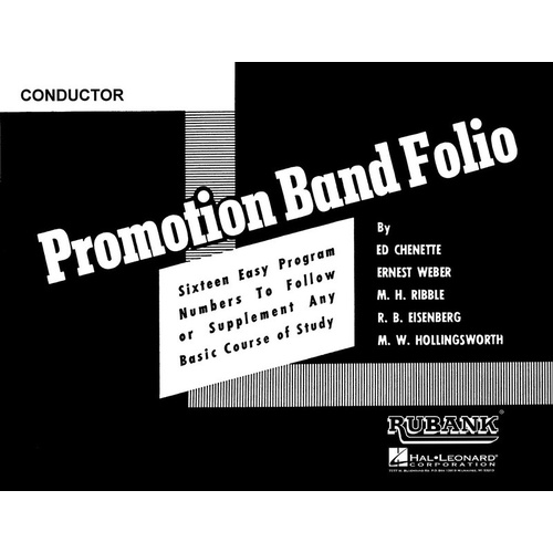 Promotion Band Folio Bass clarinet (Softcover Book)