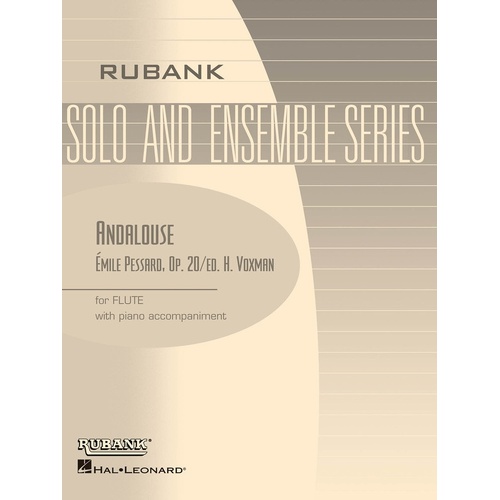 Andalouse Flute Piano Arr Voxman (Softcover Book)