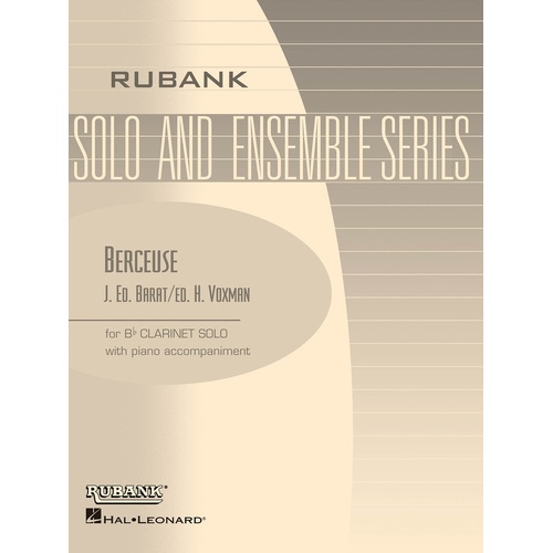 Berceuse clarinet/Piano Arr Voxman (Softcover Book)