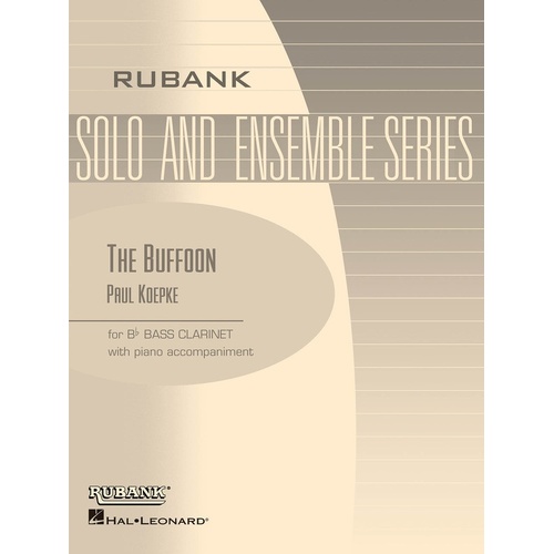 Buffoon B Flat Bass clarinet/Piano (Softcover Book)