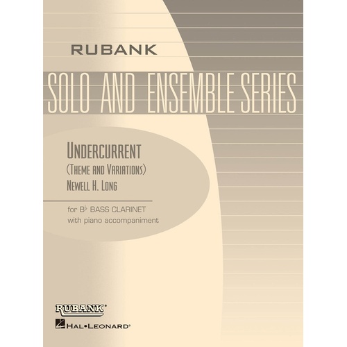 Undercurrent B Flat B clarinet Piano (Softcover Book)