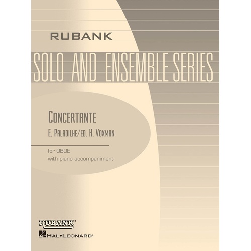 Concertante Ob/Piano (Softcover Book)