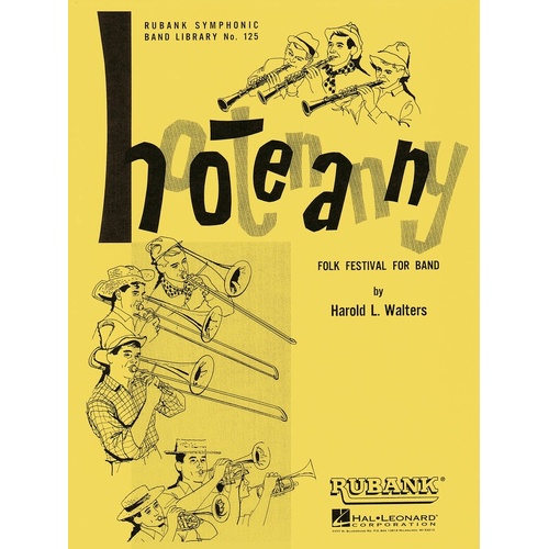 Hootenanny Folk Festival Concert Band (Music Score/Parts)