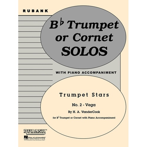 Vega Cornet/Trumpet Piano Acc Book 2 (Softcover Book)