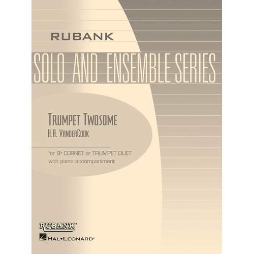 Trumpet Twosome Cnt/ Trumpet/ Duo Piano (Softcover Book)