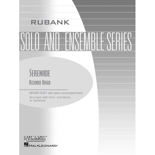 Serenade Brass Duet Piano (Music Score/Parts)
