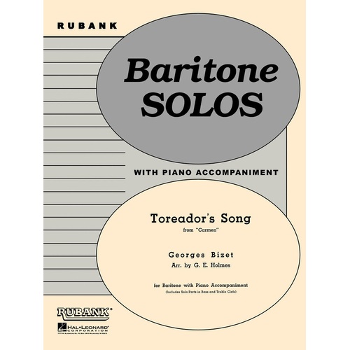 Toreadors Song (Softcover Book)