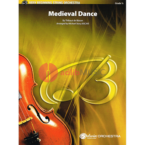 Medieval Dance String Orchestra Grade 0.5 Score/Parts by Story Belwin 44780