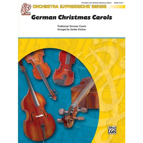 German Christmas Carols String Orchestra Gr 1