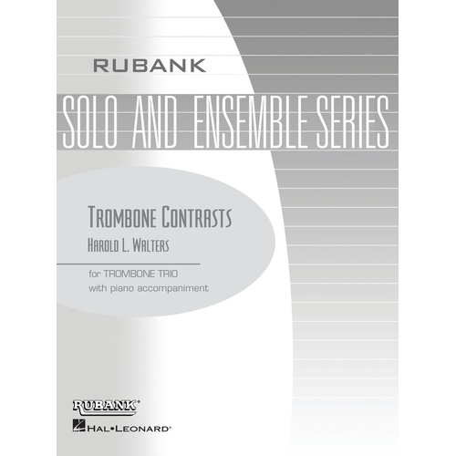 Soens Trombone Contrasts (Softcover Book)