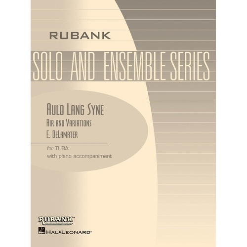 Auld Lang Syne E Or Bb Flat Bass Or Tuba/Piano (Softcover Book)