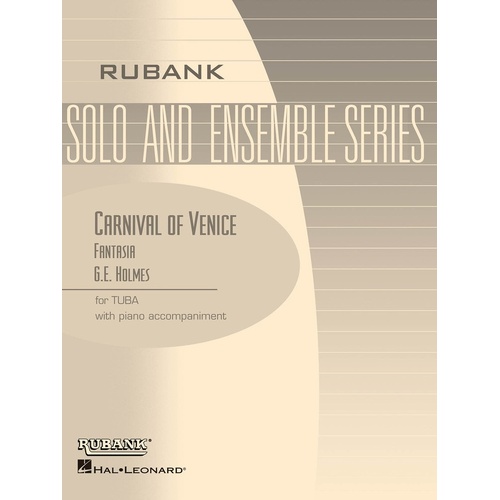 Carnival Of Venice (Fantasia) Tuba And Piano (Softcover Book)