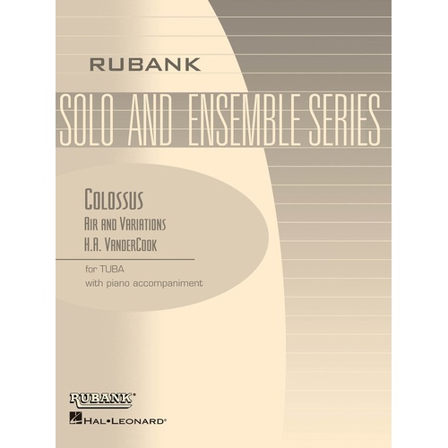 Colossus E Or B Flat Bass/Piano (Softcover Book)