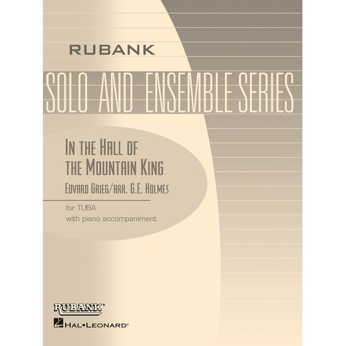 In The Hall Of The Mountain King Tuba/Piano (Softcover Book)