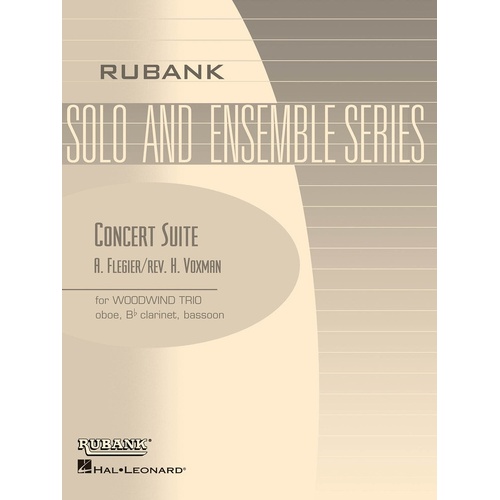 Concert Suite Ww Trio/Score (Music Score/Parts)