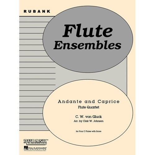 Andante And Caprice W/Score (Music Score/Parts)