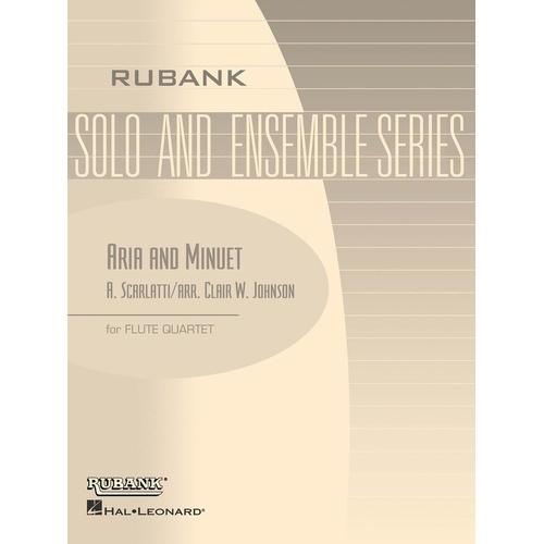 Aria And Minuet Arr Johnson (Music Score/Parts)
