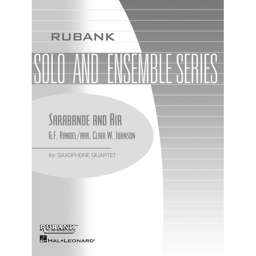 Sarabande And Air (Music Score/Parts)