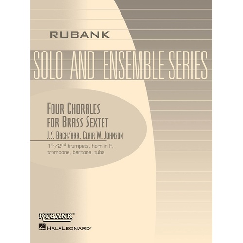 Four Chorales For Brass Sextet (Music Score/Parts)