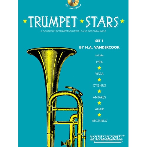 Vandercook - Trumpet Stars Set 1 Book/CD (Softcover Book/CD)