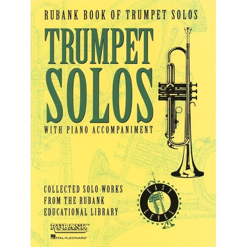 Rubank Book Of Trumpet Solos Easy Level (Softcover Book)