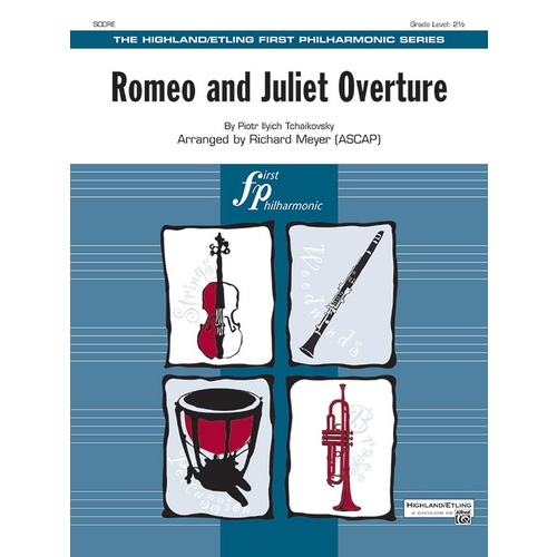 Romeo And Juliet Overture Full Orchestra Gr 2.5 Score