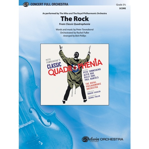 The Rock from Classic Quadrophenia Full Orchestra Grade 3.5 Score/Parts
