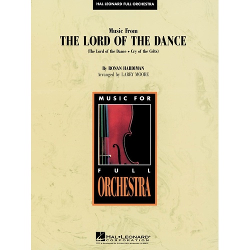Lord Of The Dance Music Hal Leonard Full Orchestra 3-4 (Music Score/Parts)