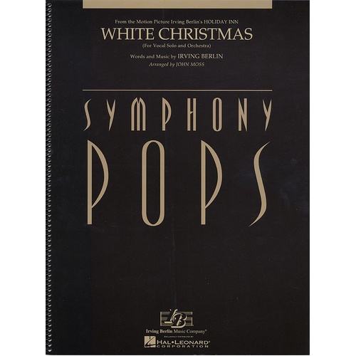 White Christmas Vocal Solo And Full Orch Score/Parts