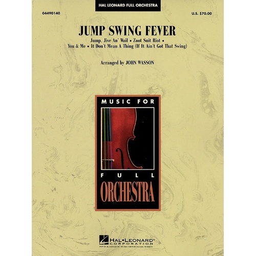 Jump Swing Fever Hal Leonard Full Orchestra 3-4 (Music Score/Parts)